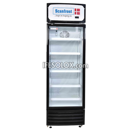 ScanFrost SFUC400 400L Single Door Showcase Beverage Chiller - Brand New