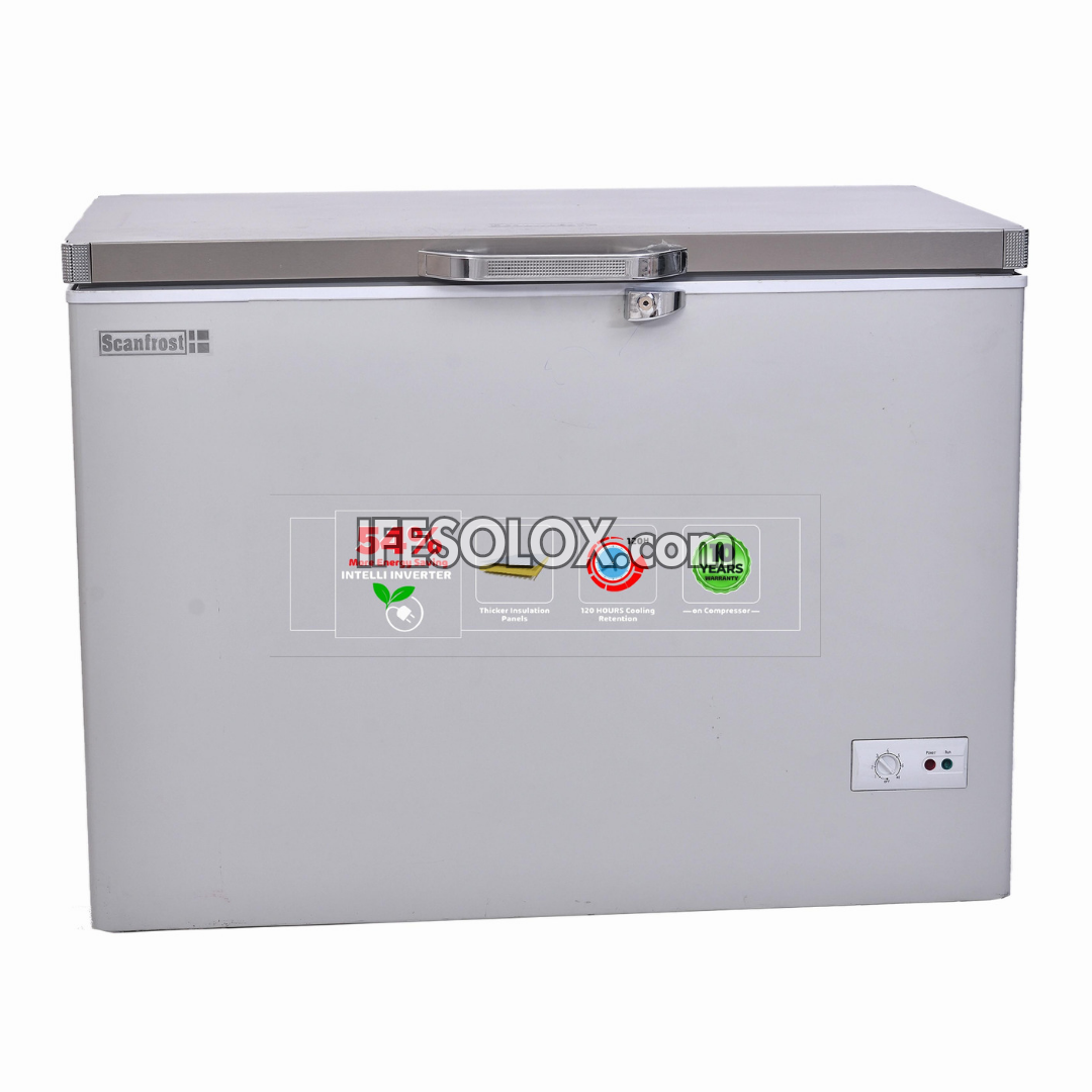 ScanFrost SFL300INV Inverter Series 300 Liters Chest Deep Freezer with Inverter Compressor - Brand New