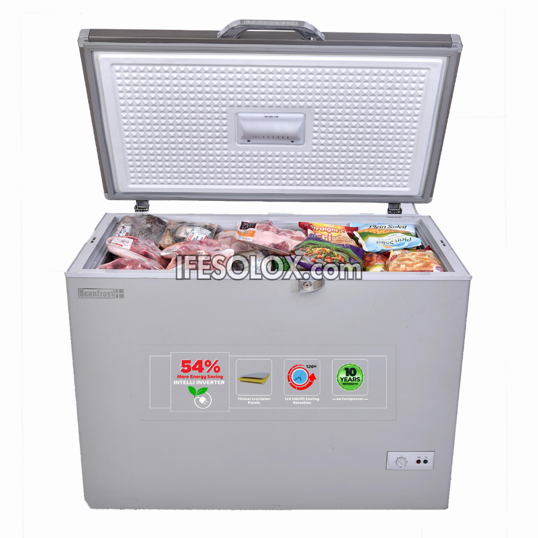 ScanFrost SFL300INV Inverter Series 300 Liters Chest Deep Freezer with Inverter Compressor - Brand New