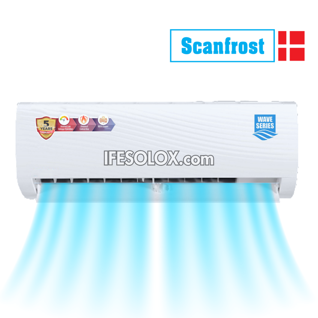 ScanFrost 1HP Split Unit Air Conditioner with Copper Compressor - Brand New