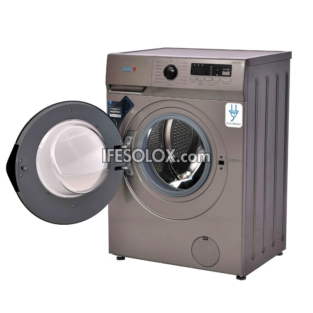 ScanFrost SFWMFL7001 7kg Automatic Front Load Washing Machine - Brand New