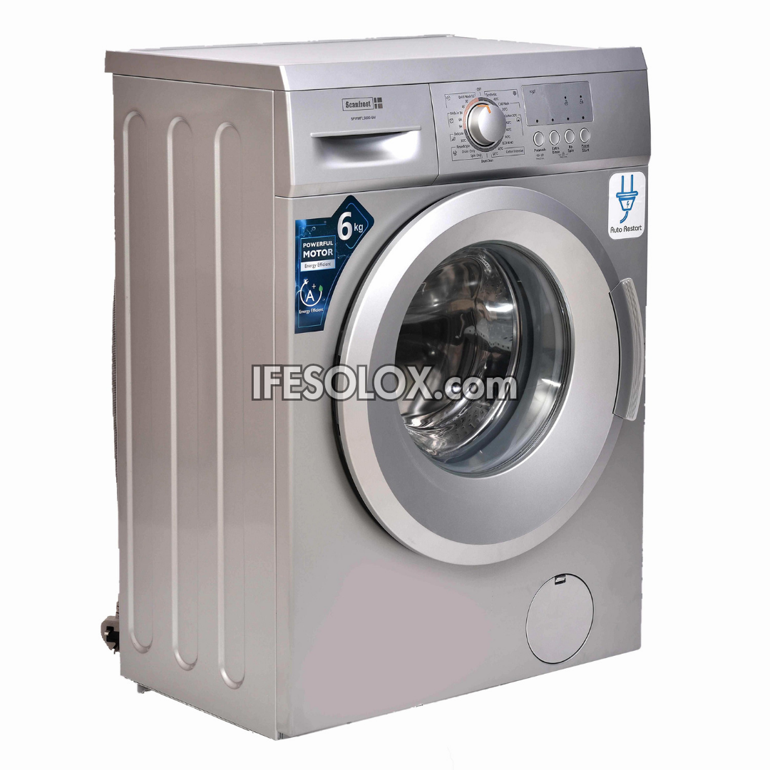 ScanFrost SFWMFL6000 6kg Automatic Front Load Washing Machine - Brand New