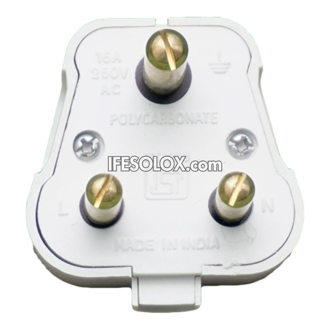 Premium 15A Re-wirable AC Plug Head Connector - Brand New