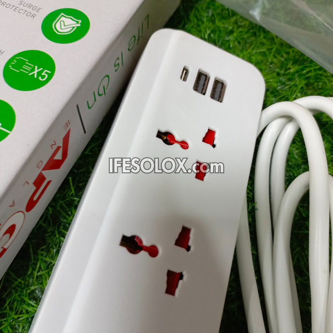 APC SurgeArrest 13AMPS Surge Protector Extension with 5 Sockets - Brand New 