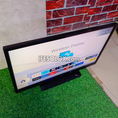 BUSH 24 Inch ELED24HDS Smart Full HD LED TV (Built-in WiFi, Screen Mirroring) - Foreign Used
