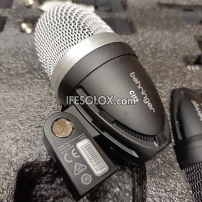 Behringer BC1500 Premium 7-Piece Drum Microphone Set for Studio and Live Applications - Brand New