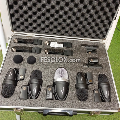 Behringer BC1500 Premium 7-Piece Drum Microphone Set for Studio and Live Applications - Brand New