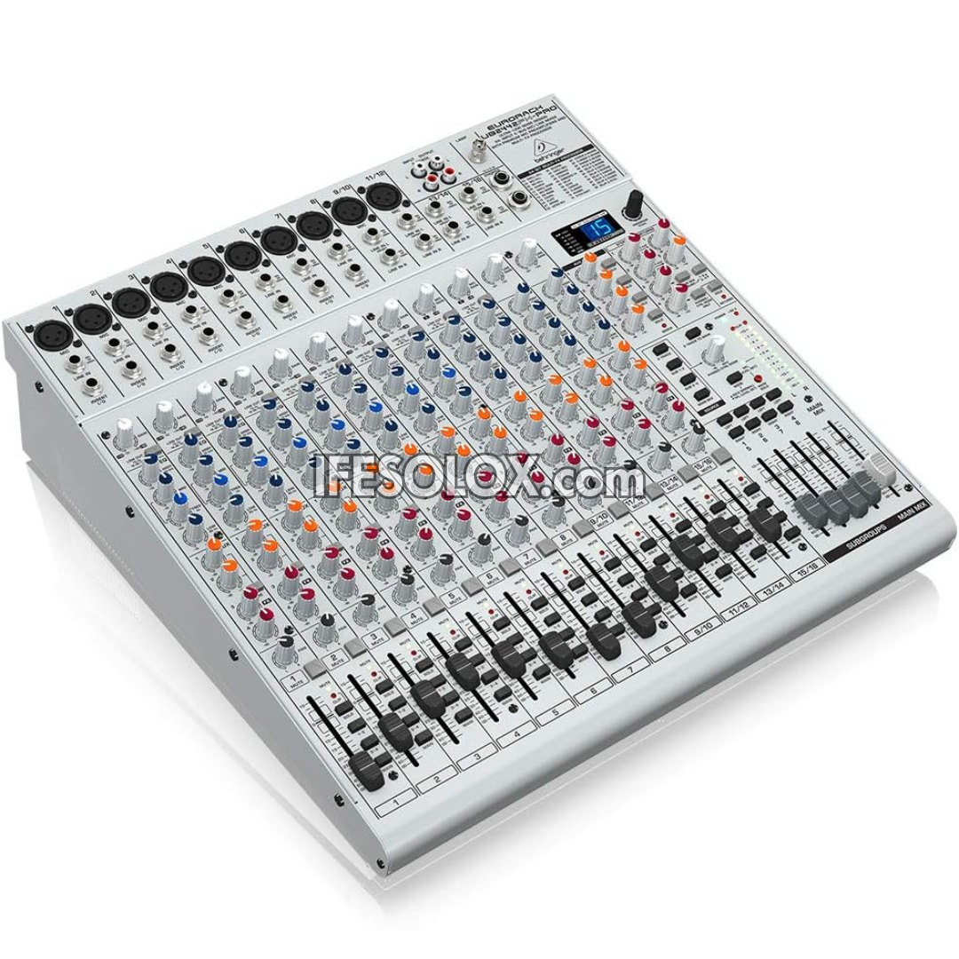 Behringer EURORACK UB2442FX-PRO 24 input 4-Bus Mic/Line Mixer with Premium Mic Preamplifiers and Multi-FX Processor - Brand New
