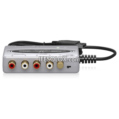 Behringer U-PHONO UFO202 USB Audio Interface with Phono Preamp for Digitalizing Your Tapes, Vinyl Records - Brand New 