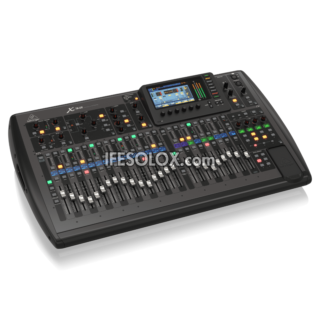 Behringer X32 40-Input, 25-Bus Digital Mixer with 32 MIDAS Preamps, 32-Channel Audio Interface and iPad/iPhone Support - Brand New
