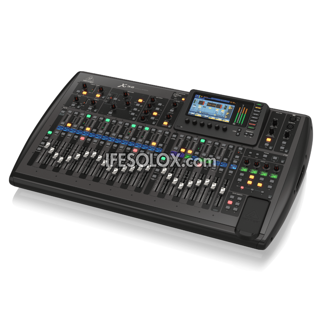 Behringer X32 40-Input, 25-Bus Digital Mixer with 32 MIDAS Preamps, 32-Channel Audio Interface and iPad/iPhone Support - Brand New