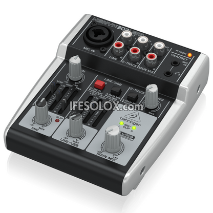 Behringer XENYX 302USB Premium 5-Input Mixer with XENYX Mic Preamps, USB Audio Interface - Brand New