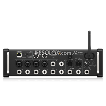 Behringer XR12 12-Input Digital Mixer for iPad/Android with 4 Midas Preamps, 8 Line Inputs, WiFi, USB Recording - Brand New