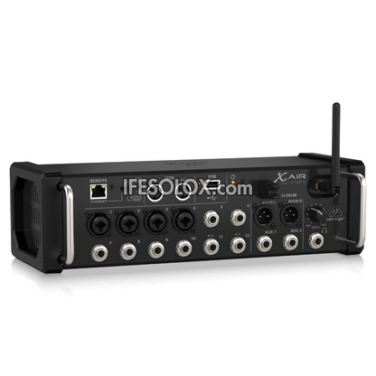 Behringer XR12 12-Input Digital Mixer for iPad/Android with 4 Midas Preamps, 8 Line Inputs, WiFi, USB Recording - Brand New