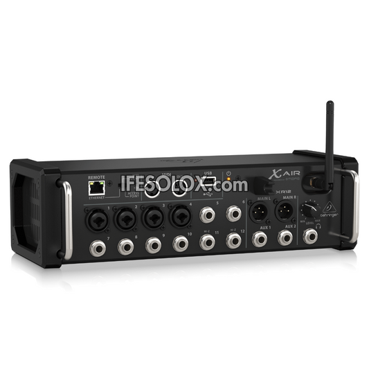 Behringer XR12 12-Input Digital Mixer for iPad/Android with 4 Midas Preamps, 8 Line Inputs, WiFi, USB Recording - Brand New