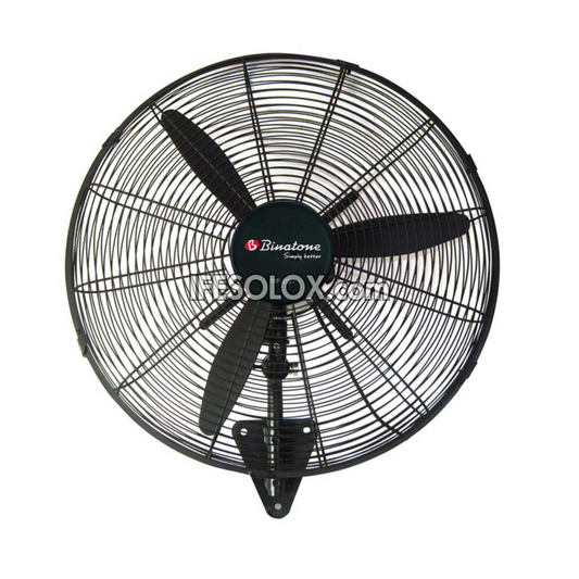 Binatone 26" Heavy Duty Industrial Wall Fan with 3 Speed buttons, 3 Fin Metal Blades (IWF-2600) - Brand New