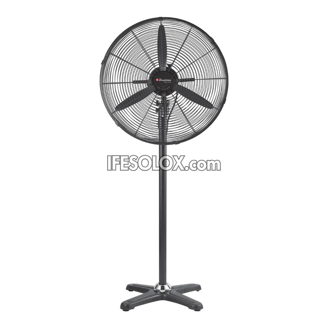 Binatone 20" Heavy Duty Industrial Standing Fan with 3 Speed buttons, 3 Fan Blades (HDF-2021) - Brand New