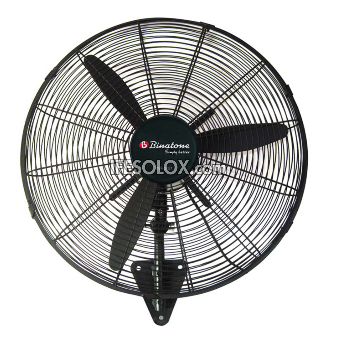 Binatone 26" Heavy Duty Industrial Wall Fan with 3 Speed buttons, 3 Fin Metal Blades (IWF-2600) - Brand New
