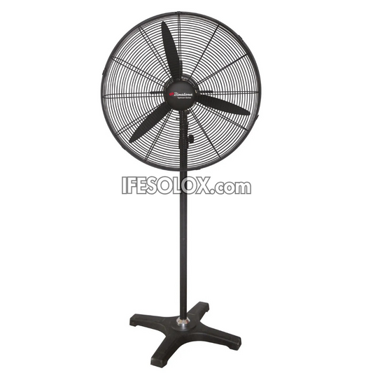 Binatone 26" Heavy Duty Industrial Standing Fan with 3 Speed buttons, 3 Fin Metal Blades (HDF-2620) - Brand New