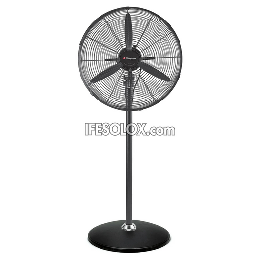 Binatone 30" Heavy Duty Industrial Standing Fan with 3 Speed buttons, 3 Fin Metal Blades (HDF-3020) - Brand New