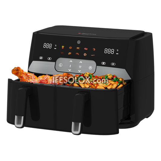 Binatone BAF-9000 9Liter Double Door Air Fryer - Brand New