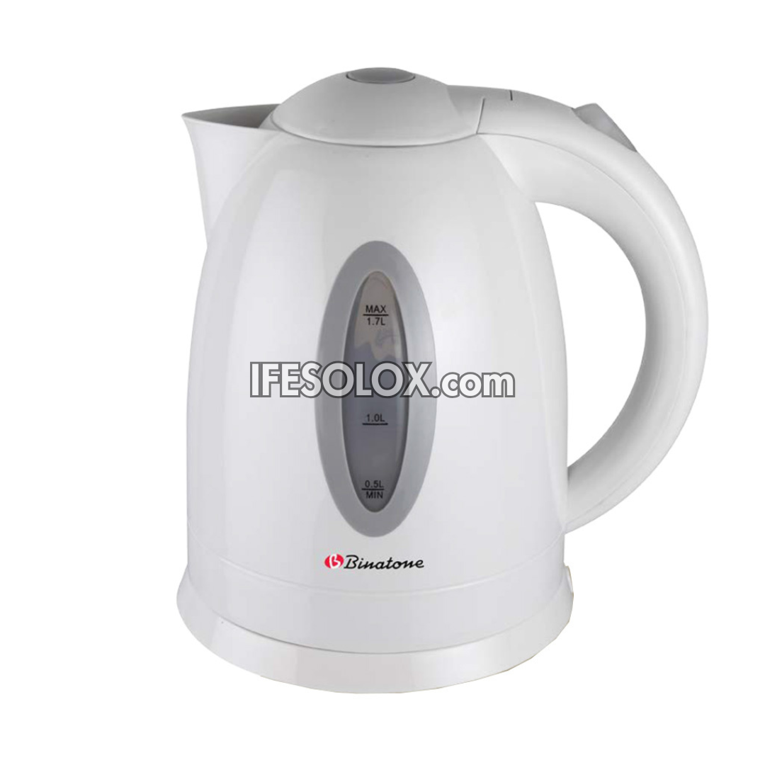 Binatone CEJ-1730 1.7-Liter Fast Boil Stainless Electric Kettle with Auto Shut-off and Boil-dry Protection - Brand New