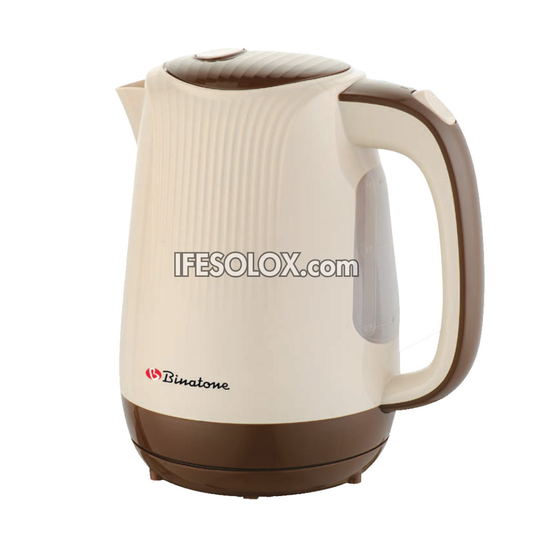 Binatone CEJ-1779 1.7-Liter Fast Boil Stainless Electric Kettle with Auto Shut-off and Boil-dry Protection - Brand New