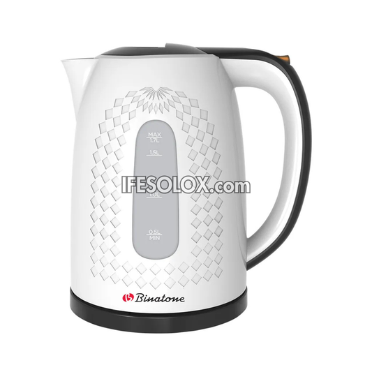 Binatone CEJ-1780 1.7-Liter Fast Boil Stainless Electric Kettle with Auto Shut-off and Boil-dry Protection - Brand New (Copy)