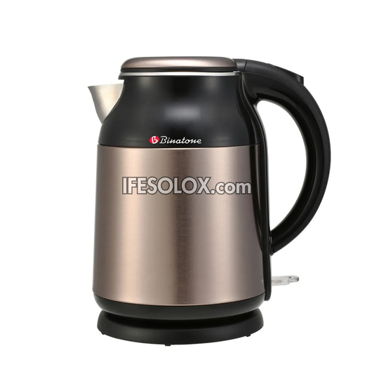 Binatone CEJ-1799DW 1.7-Liter Thermo Deluxe Stainless Electric Kettle with Auto Shut-off and Boil-dry Protection - Brand New (Copy) (Copy)