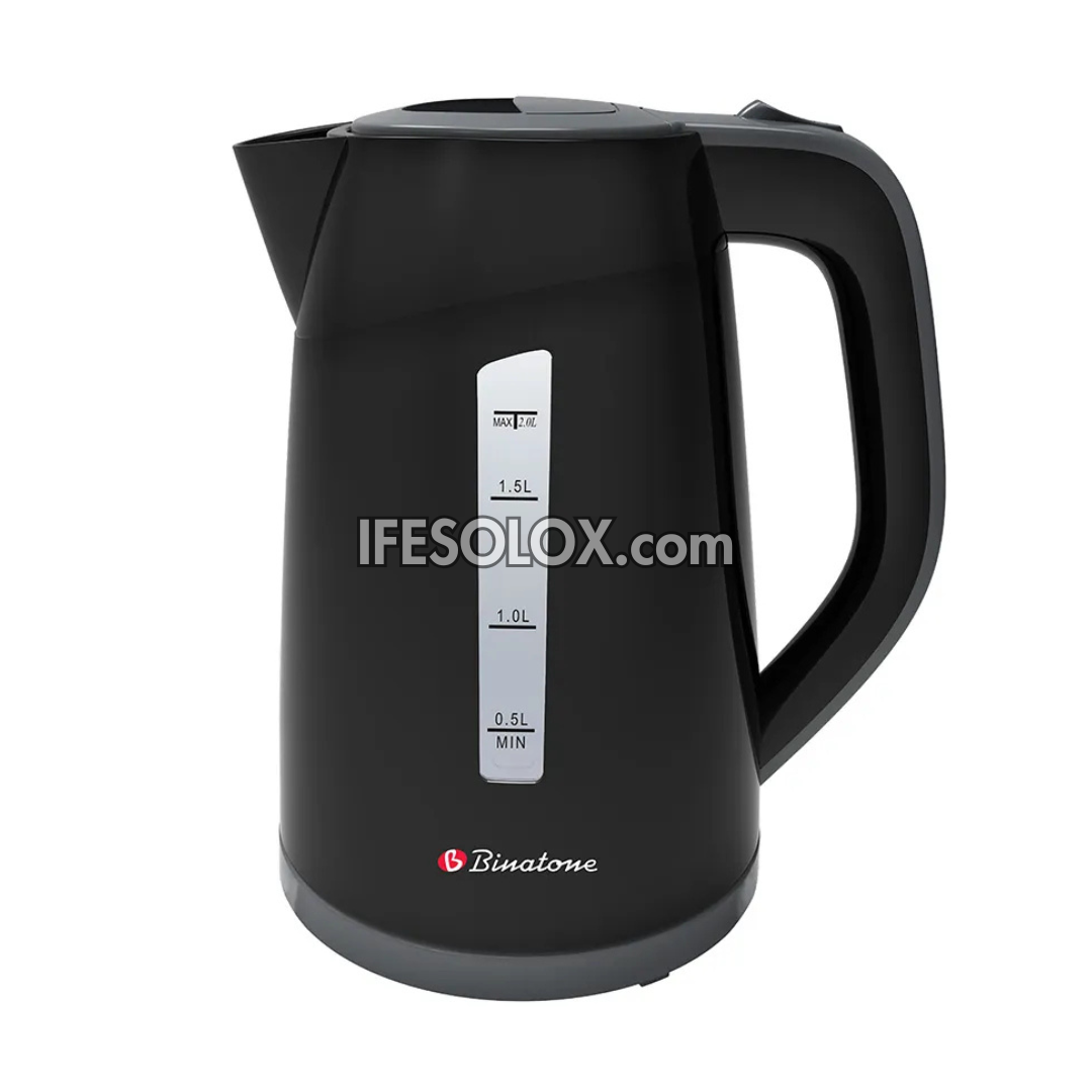 Binatone CEJ-2005 2-Liter Fast Boil Stainless Electric Kettle with Auto Shut-off and Boil-dry Protection - Brand New