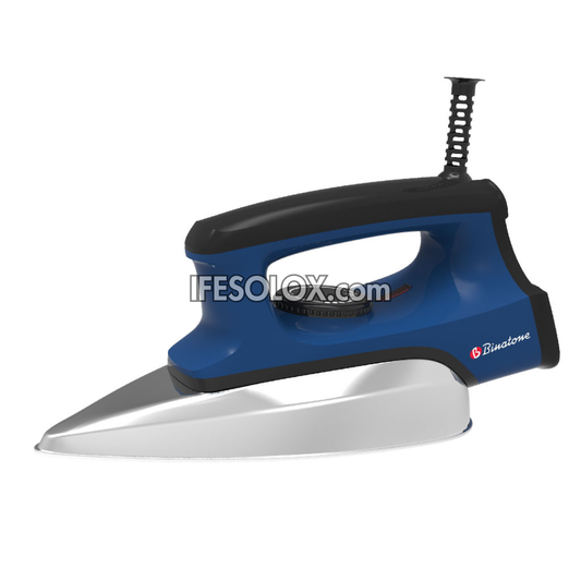 Binatone DI-1266 1300W Dry Pressing Iron for Clothes - Brand New
