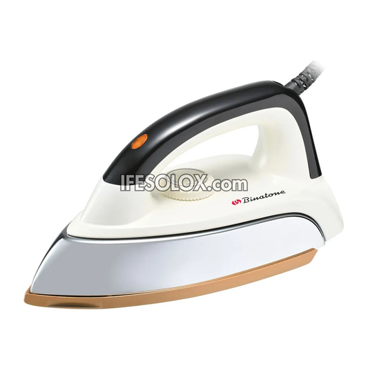 Binatone DI-1275 1200W Dry Pressing Iron for Clothes - Brand New