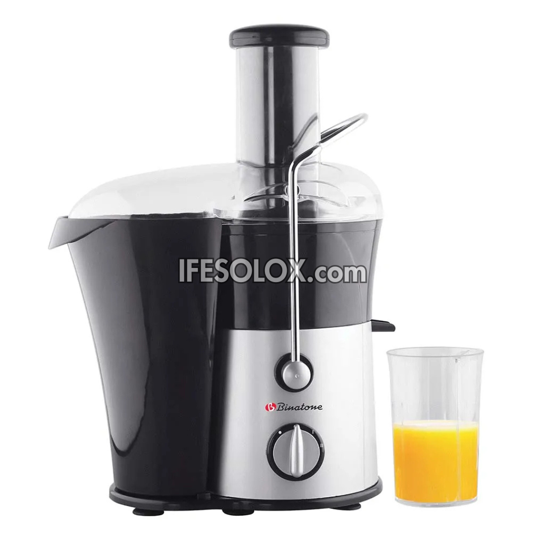 Binatone JE-580 500W Centrifugal Juicer for Vegetables and Fruits with 2 Speed Settings - Brand New