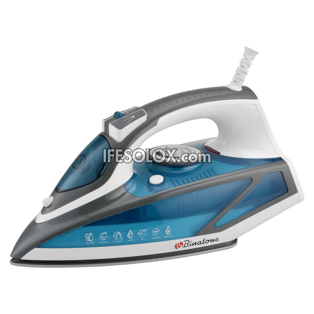 Binatone SI-2410 2400W Steam Pressing Iron for Clothes - Brand New