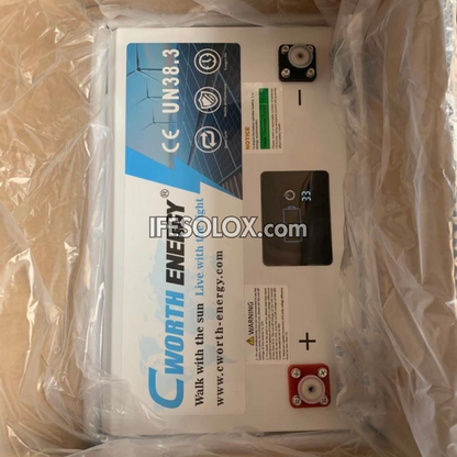 CWORTH 1.28kWh Lithium-ion Battery with 100A, 12.8V Rating (CE-GCL-12100) - Brand New