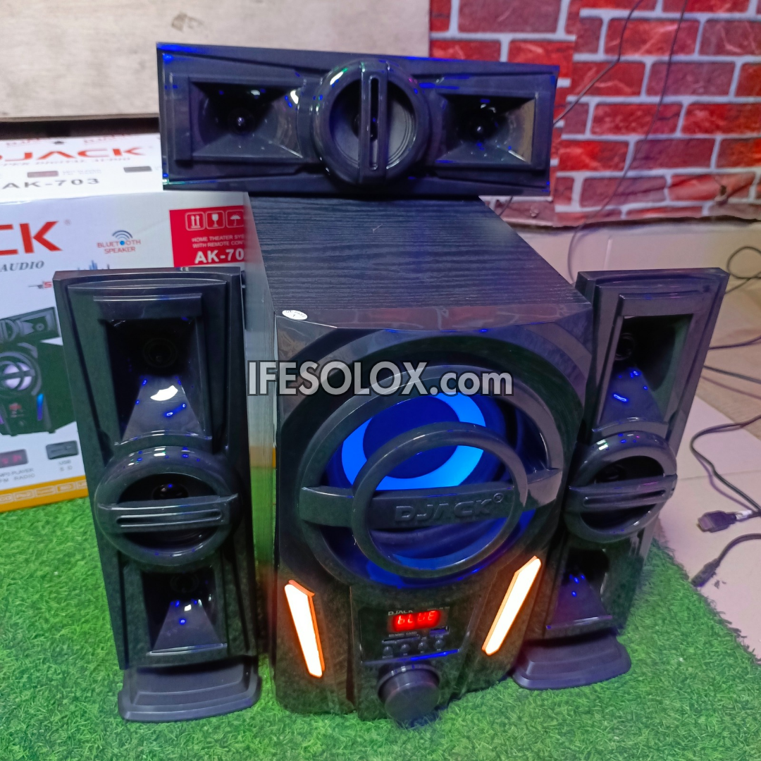 DJACK AK703 3.1Ch HiFi Multimedia Home Theater Sound System - Brand New