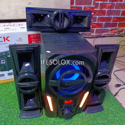 DJACK AK703 3.1Ch HiFi Multimedia Home Theater Sound System - Brand New