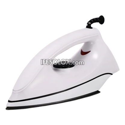 Deluxe 1200W Dry Pressing Iron for Clothes with Scratch Resistant Aluminum Soleplate, Auto Shut-off - Brand New