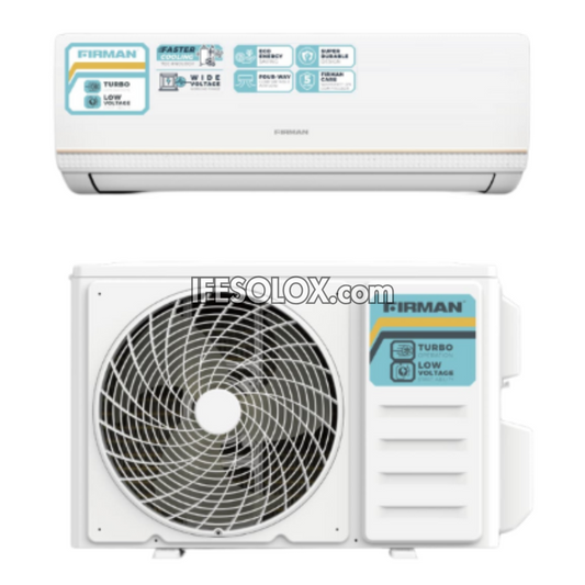 FIRMAN 2HP Split Unit AC with Copper Compressor and Installation Kit (AC-FDD-18NS) - Brand New