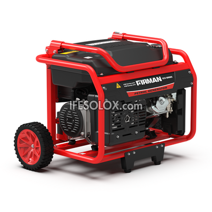 FIRMAN ECO8990ES 6.6KVA 100% Copper Key start Gasoline Generator - Brand New