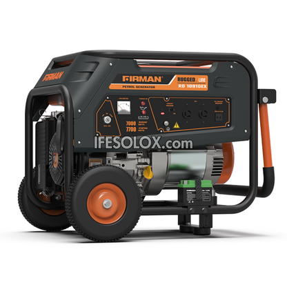 FIRMAN RD10910EX 7KVA 100% Copper Key Start RUGGED Gasoline Generator - Brand New