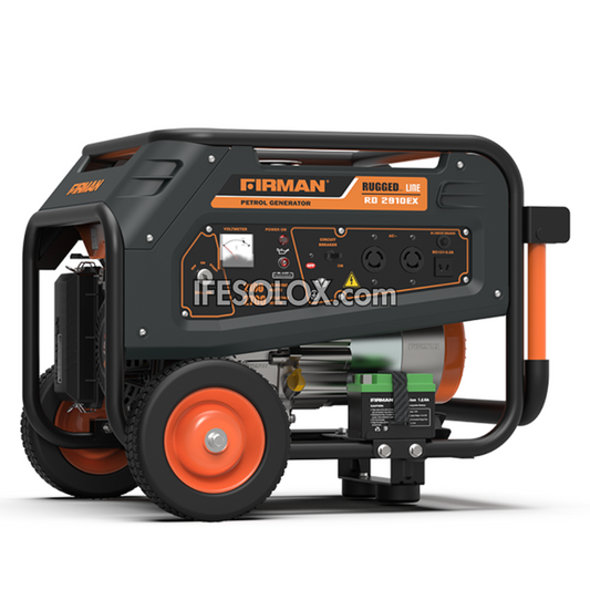 FIRMAN RD2910EX 2KVA 100% Copper Key Start RUGGED Gasoline Generator - Brand New