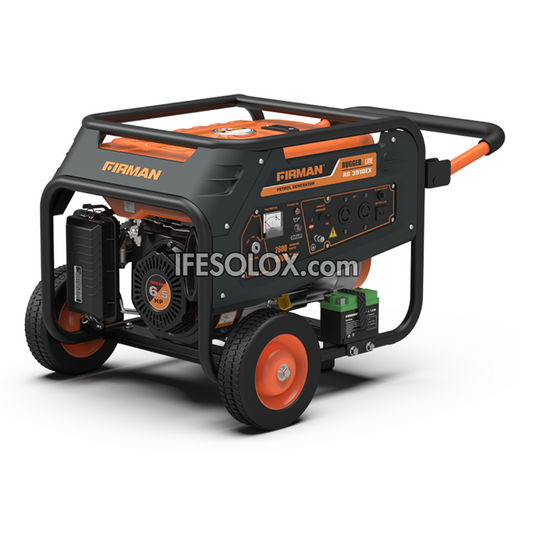 FIRMAN RD3910EX 2.5KVA 100% Copper Key Start RUGGED Gasoline Generator - Brand New