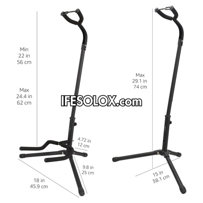 SLX Multi-Guitar Stand with Neck Holder for Acoustic, Bass and Electric Guitars - Brand New