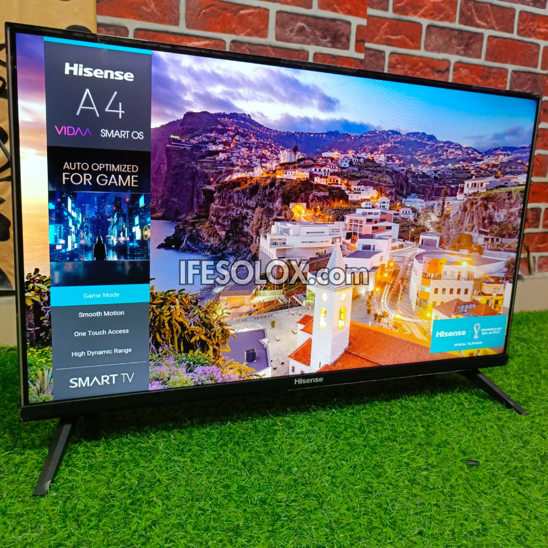 Hisense 32 Inch 32A4G Series Smart Full HD LED TV (Built-in WiFi, Miracast) - Foreign Used