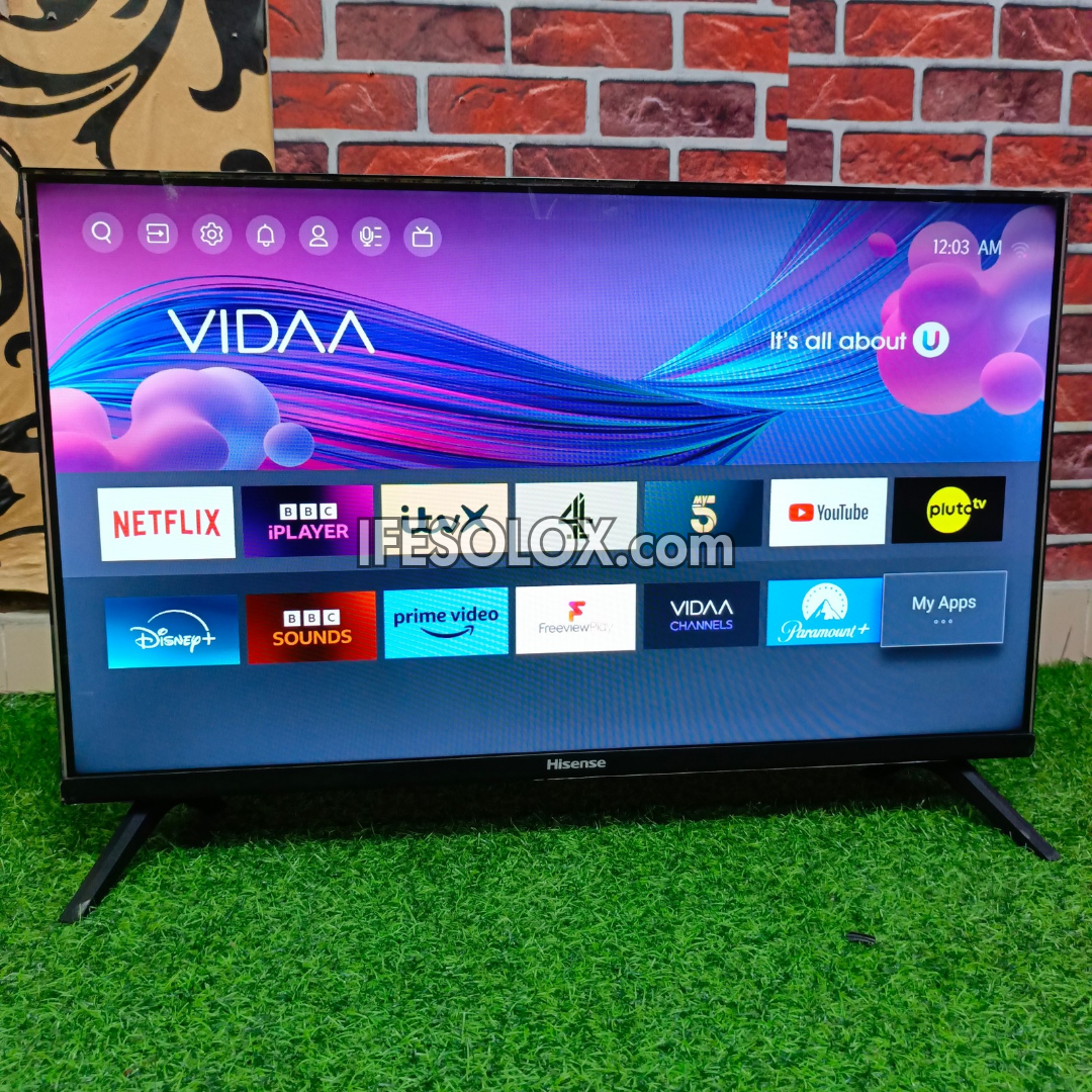 Hisense 32 Inch 32A4G Series Smart Full HD LED TV (Built-in WiFi, Miracast) - Foreign Used