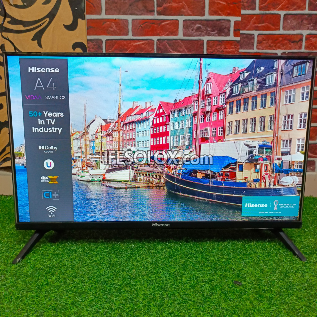 Hisense 32 Inch 32A4G Series Smart Full HD LED TV (Built-in WiFi, Miracast) - Foreign Used