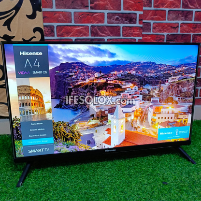 Hisense 32 Inch 32A4G Series Smart Full HD LED TV (Built-in WiFi, Miracast) - Foreign Used