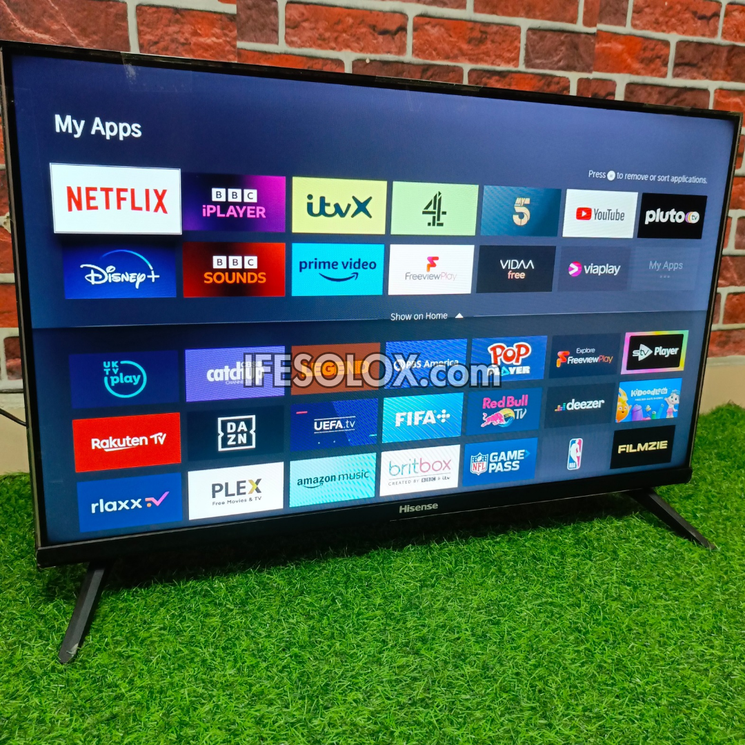 Hisense 32 Inch 32A4G Series Smart Full HD LED TV (Built-in WiFi, Miracast) - Foreign Used
