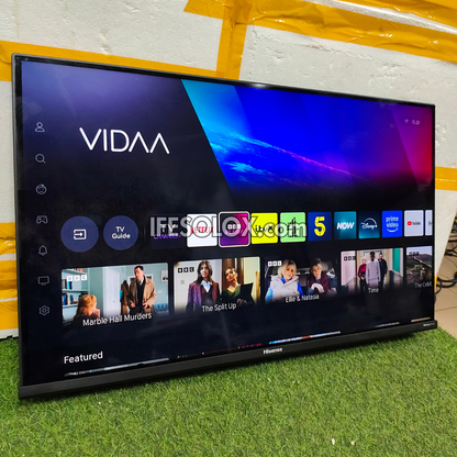 Hisense 32 inch QLED 32A5Q Quantum Dot VIDAA Smart Frameless TV (Wi-Fi, Miracast, AirPlay) - Foreign Used